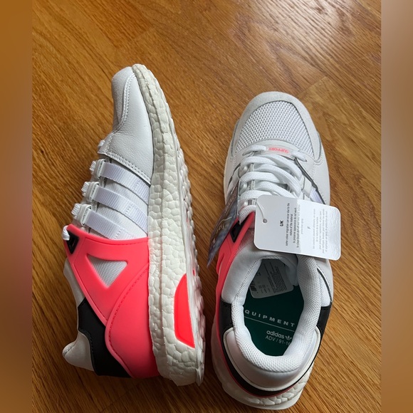 adidas | Shoes | New Adidas Eqt Support Ultra White Turbo Size 75 Ba7474  Footwear White Turbo | Poshmark